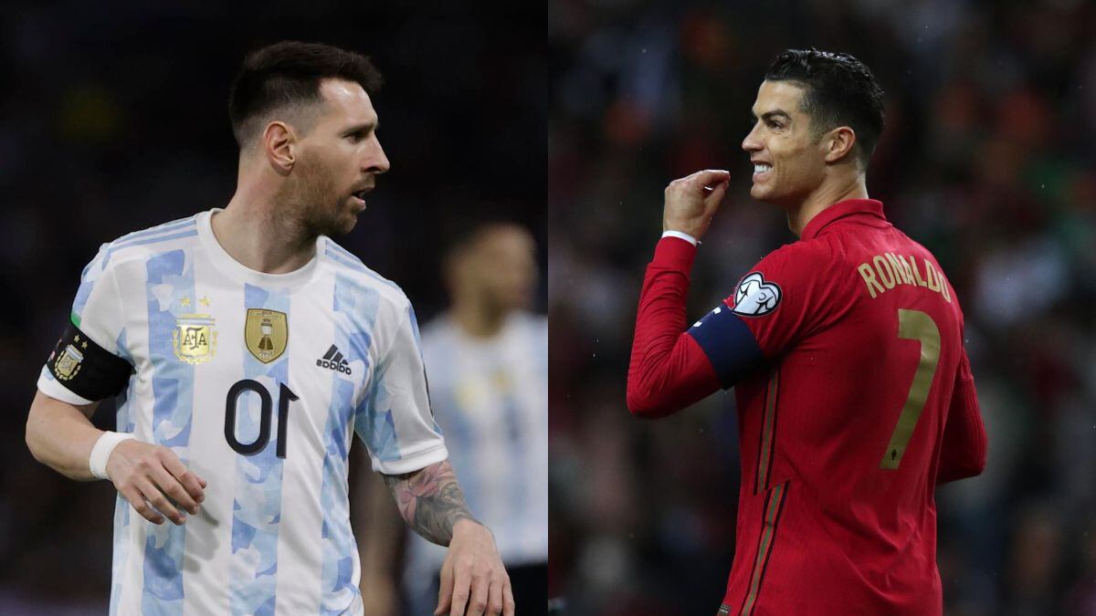 Mientras Messi dejaría la selección tras Catar, CR7 ya piensa en el próximo Mundial
