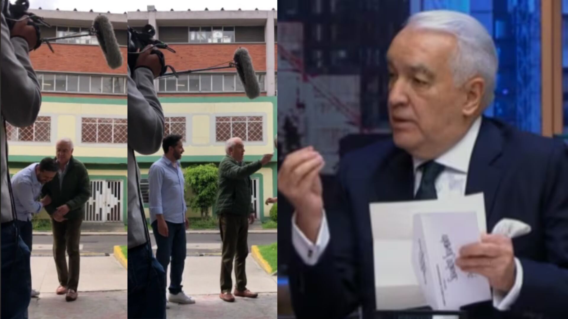 Presentador de ‘Yo, José Gabriel’ sufrió penoso accidente en plena grabación de RCN