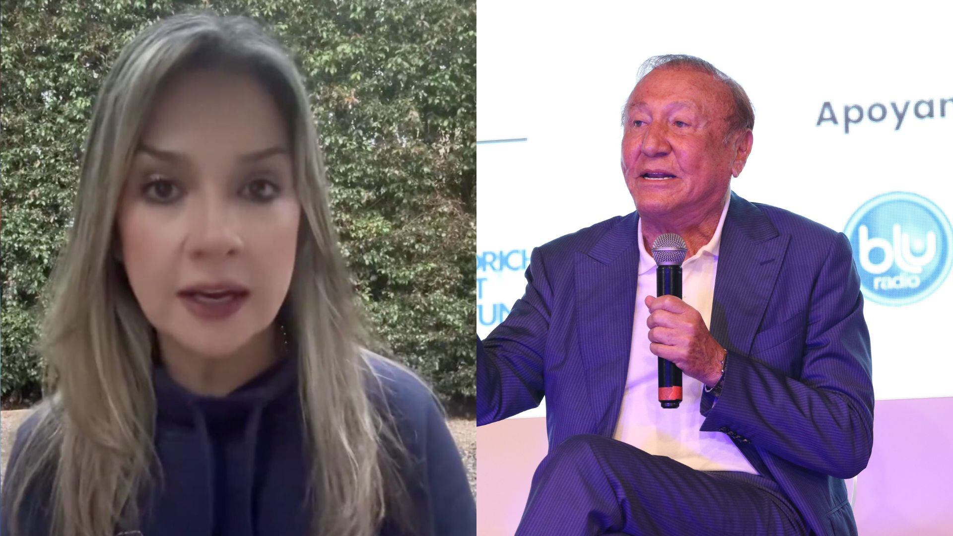 Rodolfo Hernández y Vicky Dávila