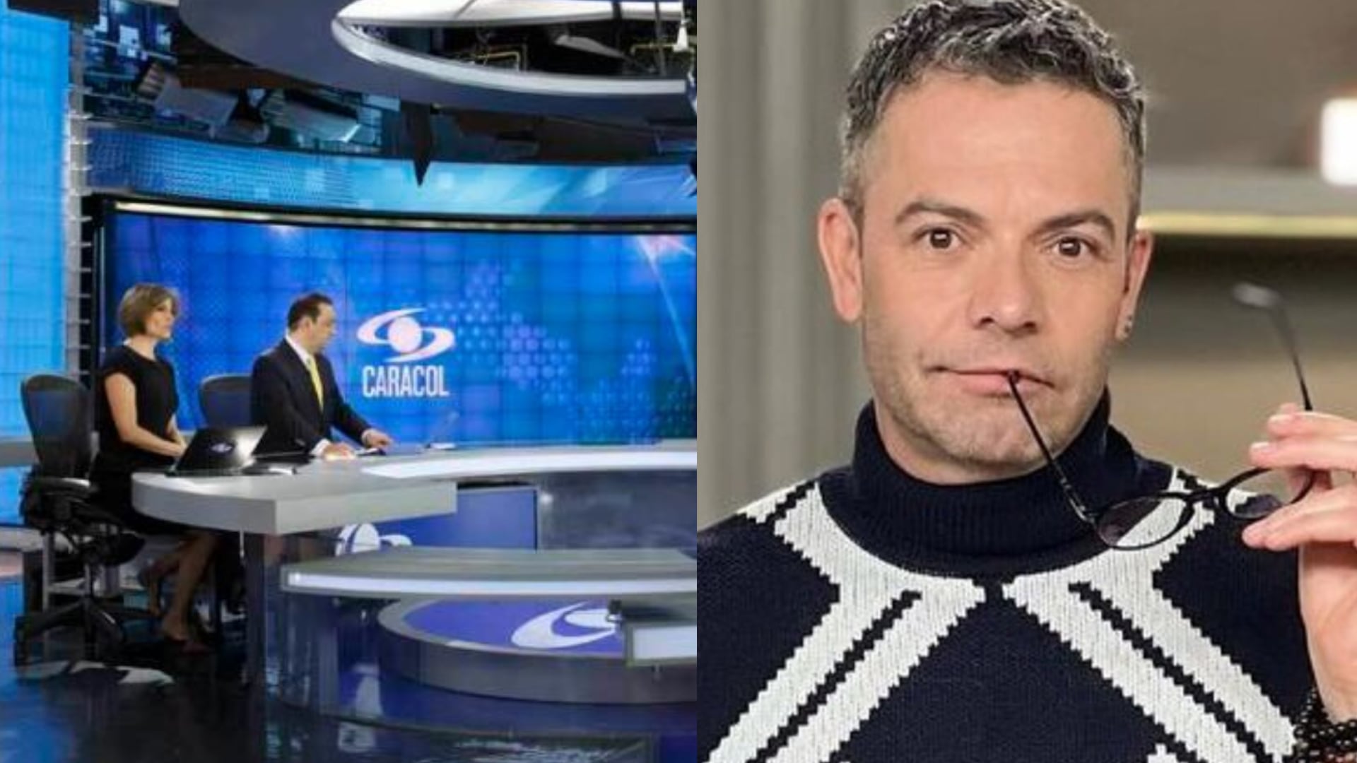 Iván Lalinde estuvo junto a Silvia Corzo, experiodista de Noticias Caracol, en un baño Gong