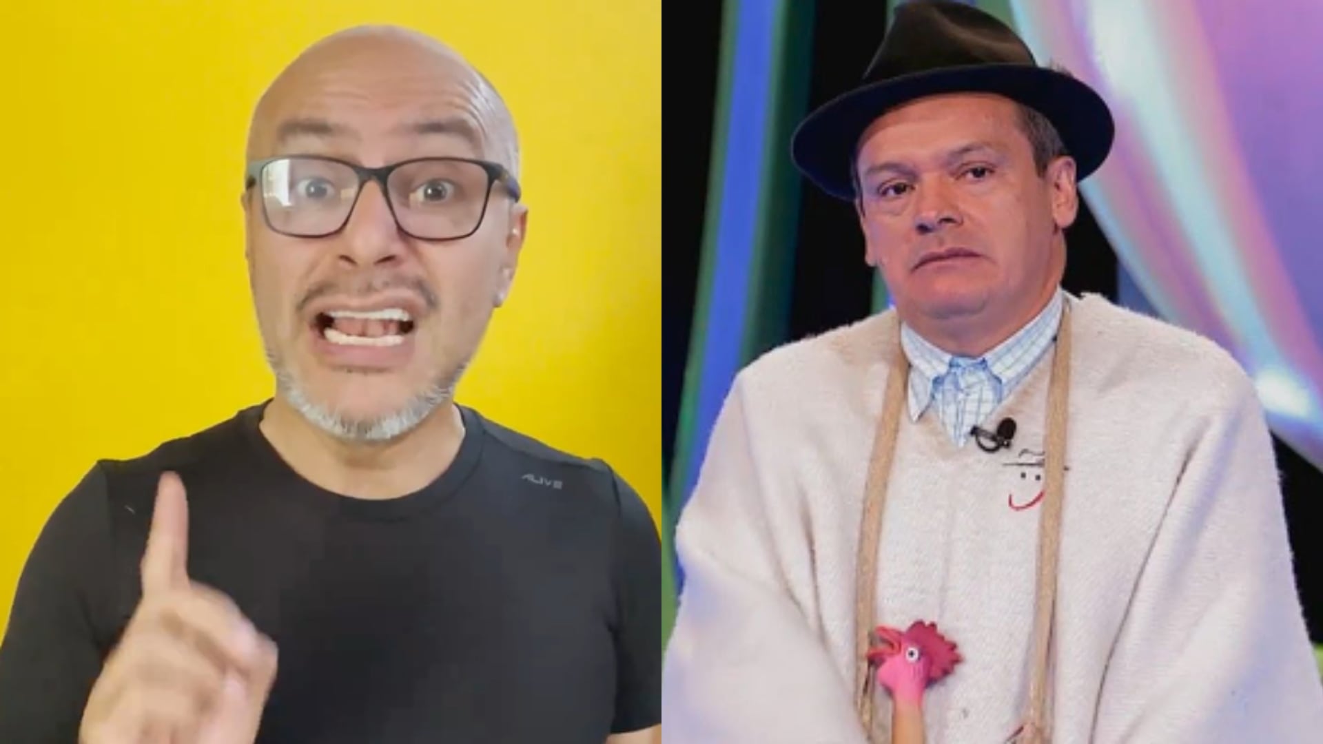 José Ordoñez y 'Don Jediondo' realizaron una apuesta en el marco de la final de Bucaramanga vs Santa Fé.