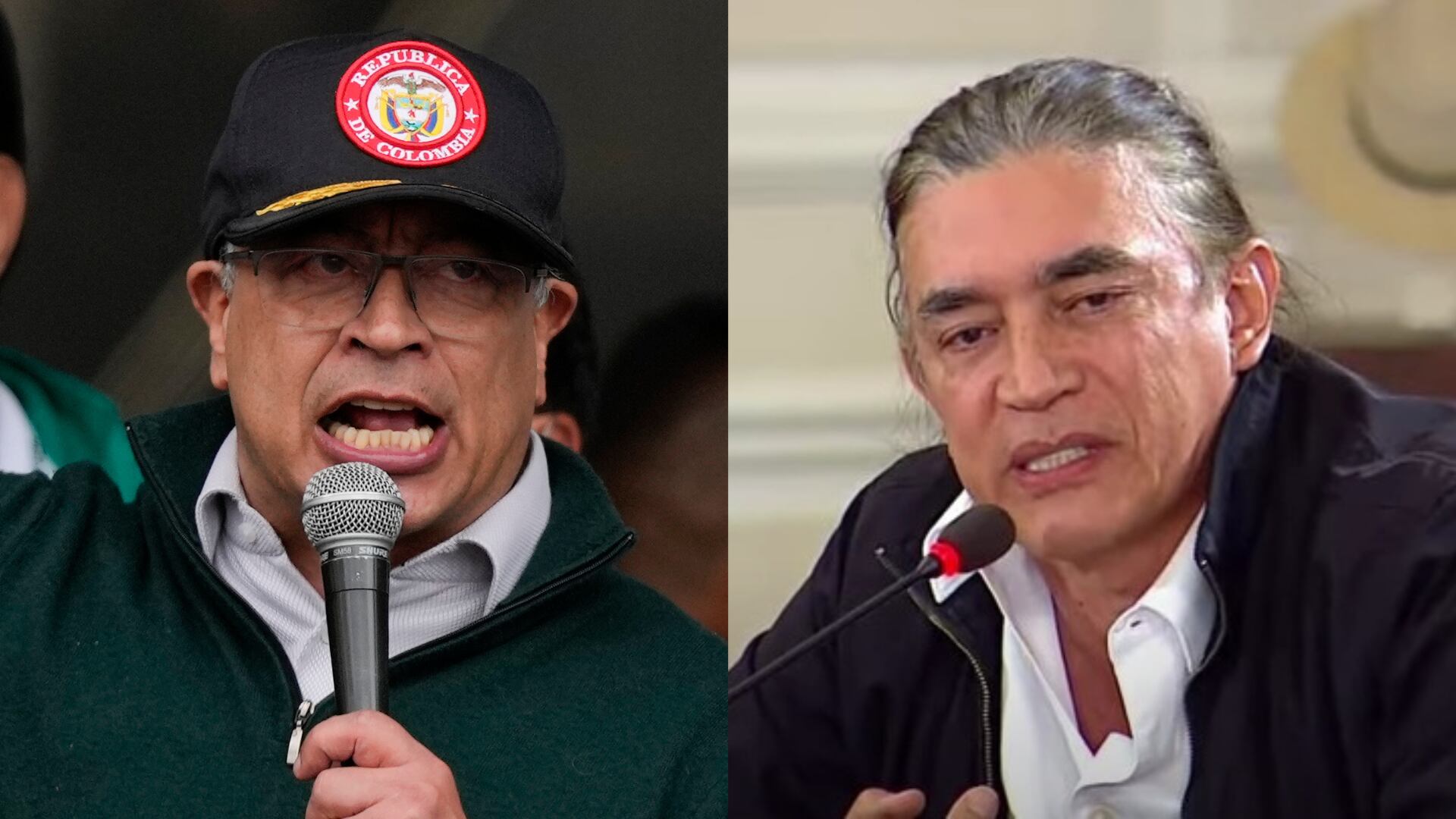Petro se cansó de Gustavo Bolívar y literalmente lo echó de Gobierno en pleno acto público “persona que renuncia porque tiene una aspiración ya se va”