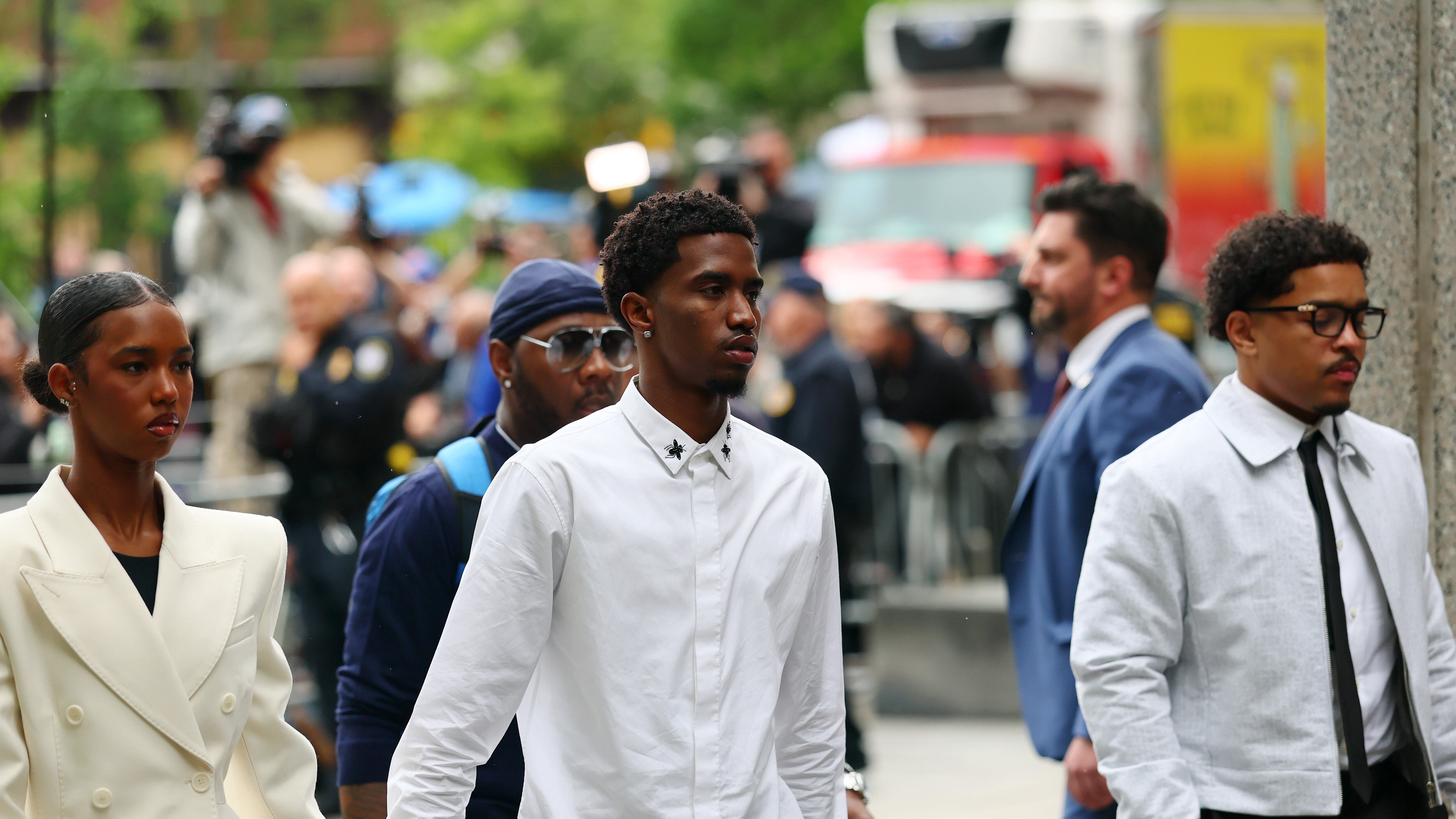 Hijos de P Diddy se retiran del tribunal