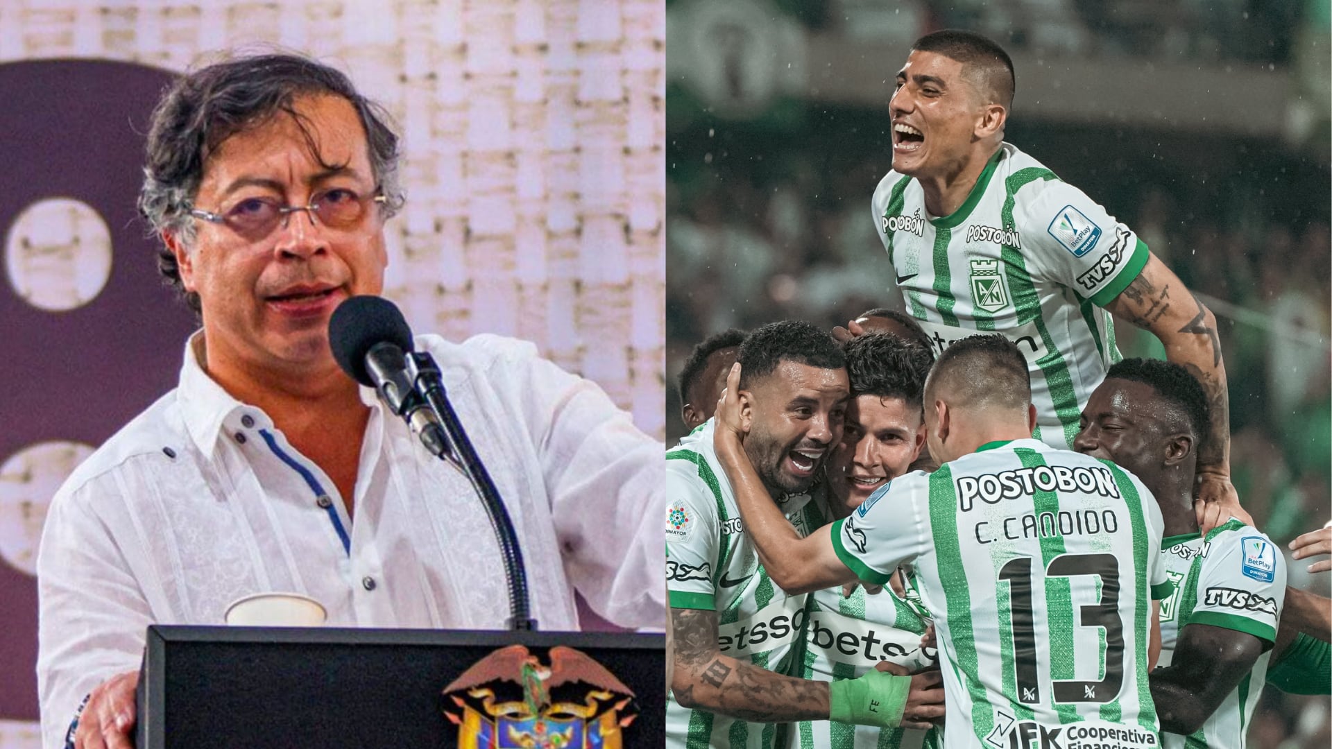 “Estás escuchando mucho a Petro”, Jorman Campuzano a compañero de Atlético Nacional, ¿por qué?