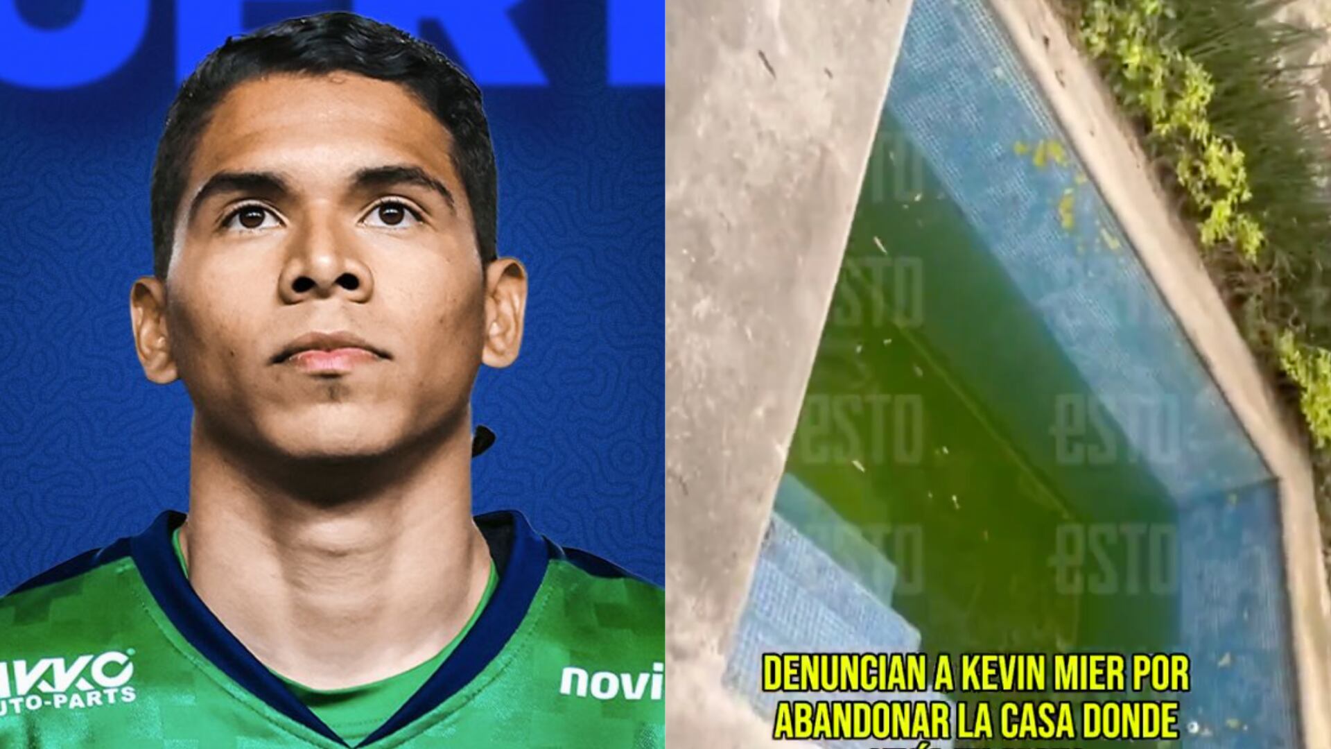 Kevin Mier - Fotos: Redes sociales de Cruz Azul y de Esto en Línea tomadas el 21 de noviembre del 2025