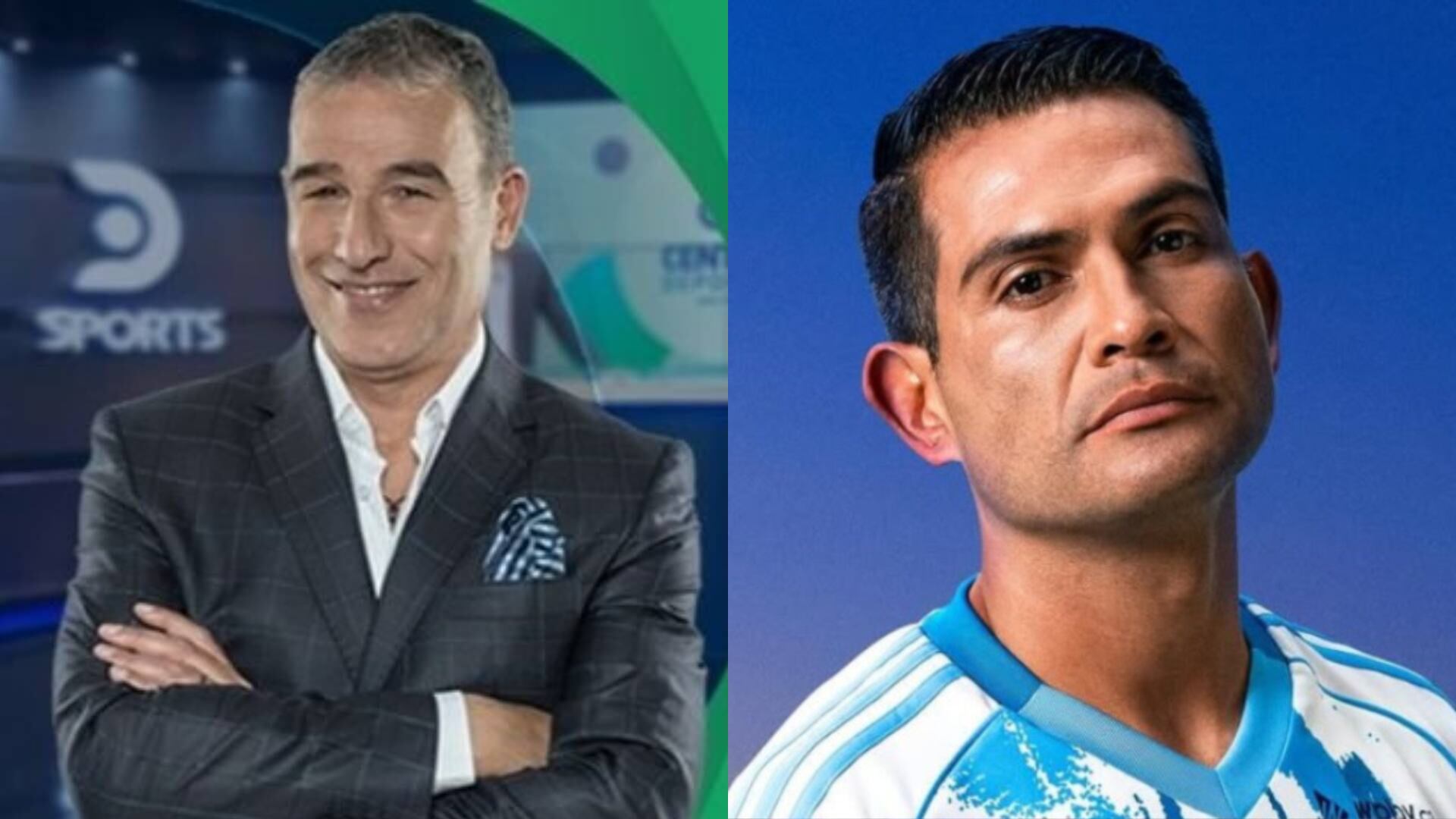 Adrián Magnoli y David Mackalister Silva - Fotos: Redes sociales de DirecTV y Millonarios
