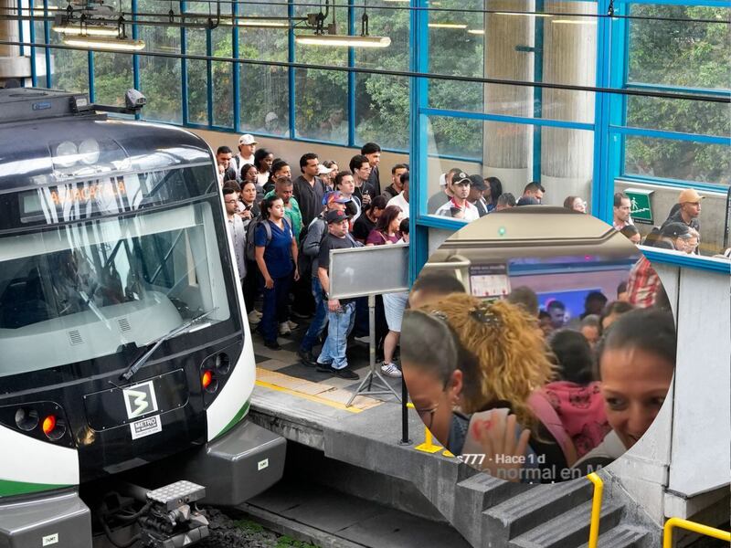 Reacciones por el impresionante video de cómo entran en montonera los pasajeros al Metro de Medellín y la actitud que tienen