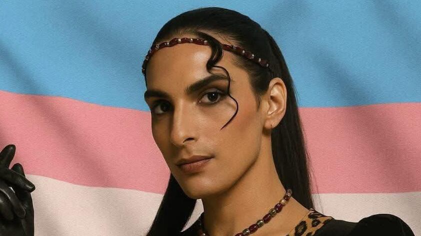 Foto de Sara Millerey, mujer trans asesinada en Colombia.