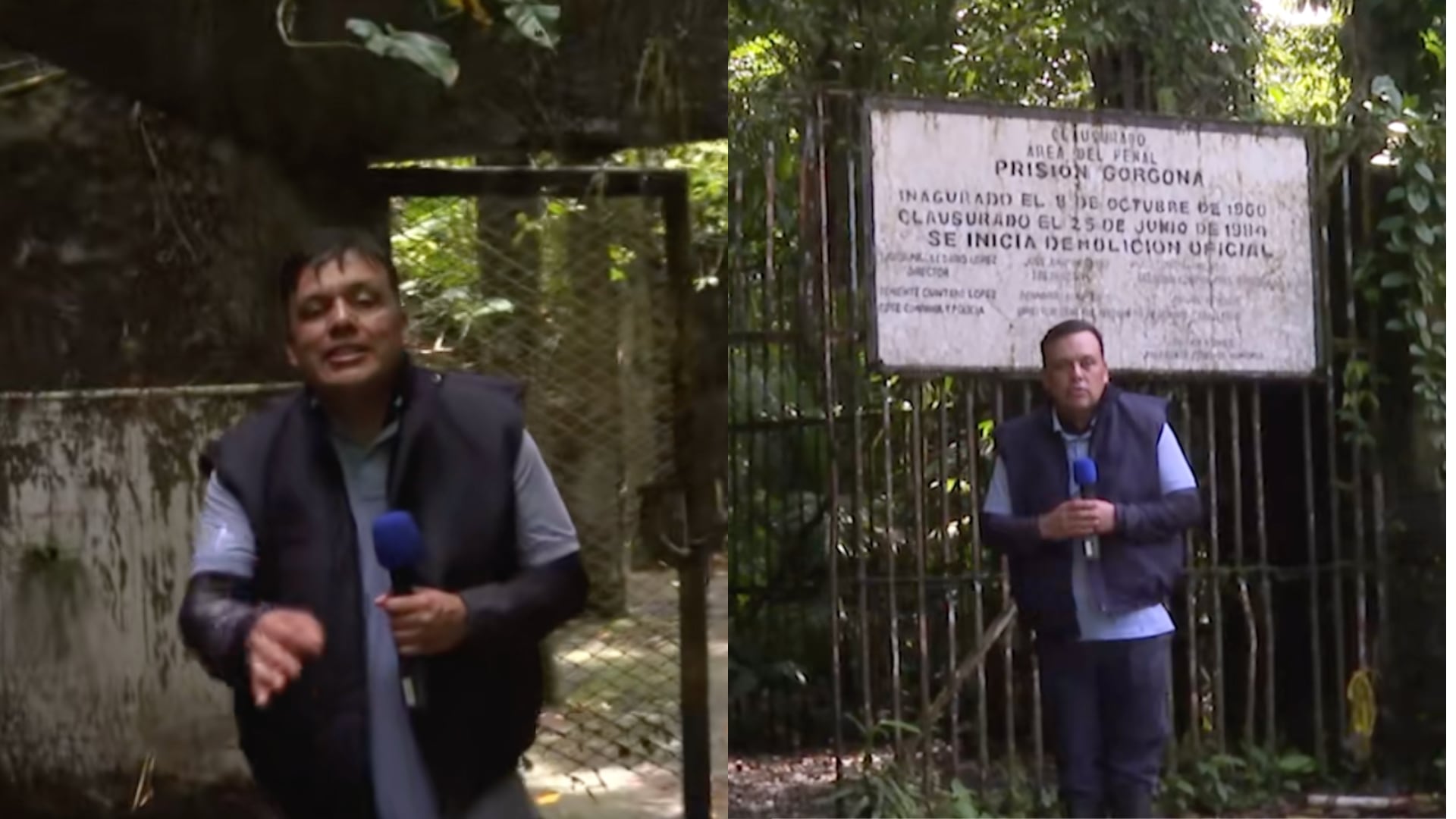 Edward Porras en la Isla Gorgona por comercial de Stranger Things de Netflix