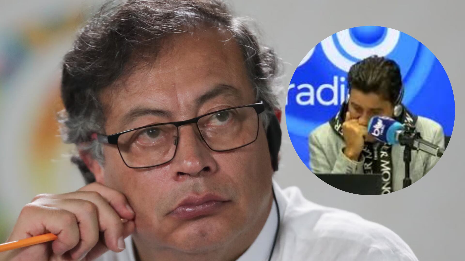 Gustavo Petro se fue en contra de la emisora Blu Radio y fue criticado