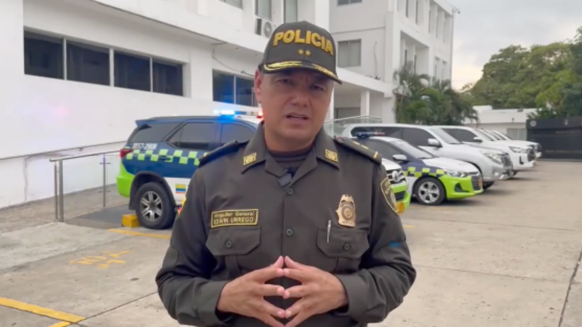 General Edwin Urrego.