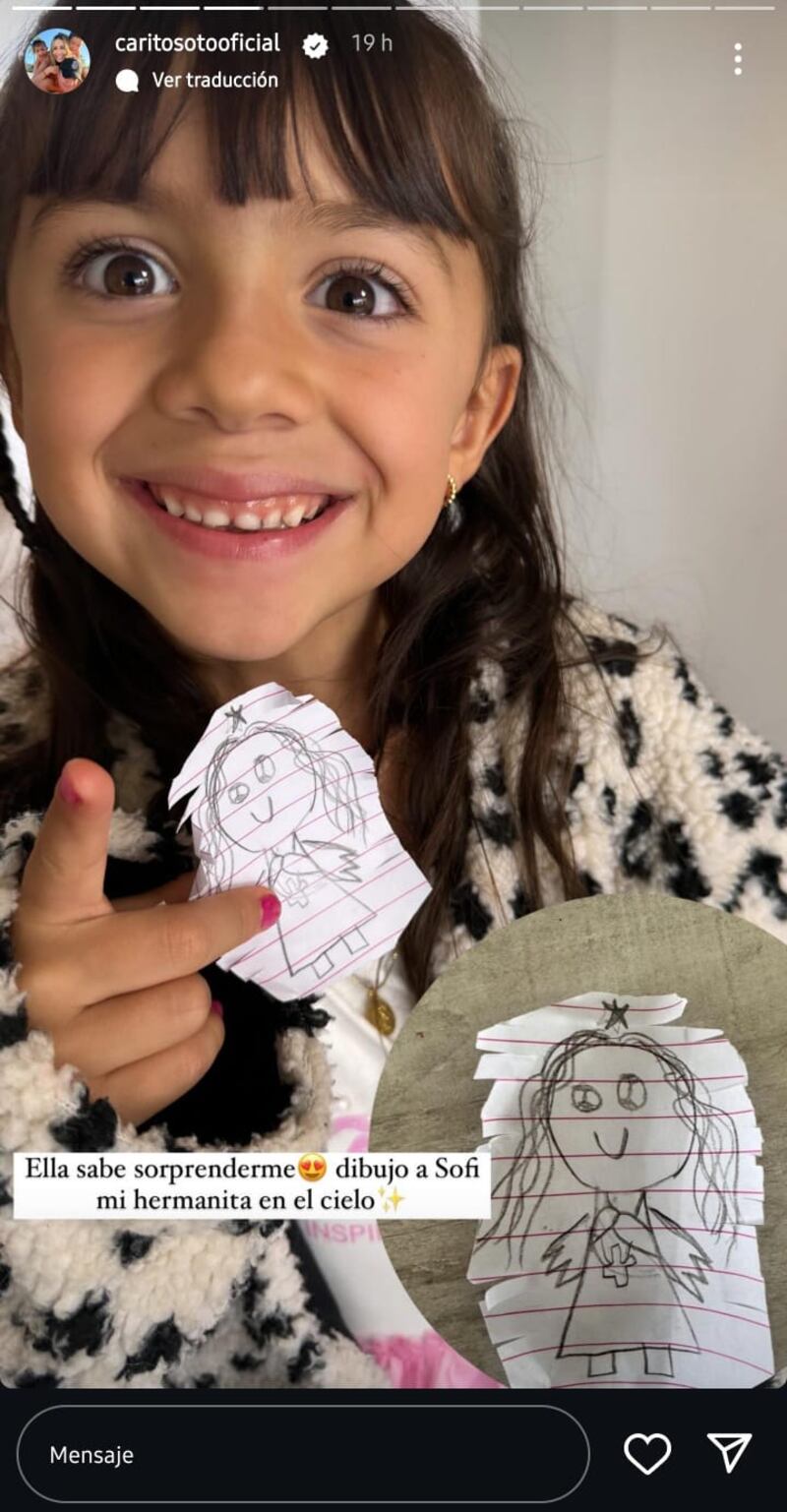 Hija de Carolina Soto recordó a su tía fallecida con hermoso detalle