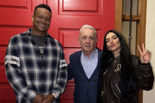 “Agradecido de corazón”, Álvaro Uribe no ocultó su felicidad tras reunirse con Fredy Guarín y Jessica Cediel