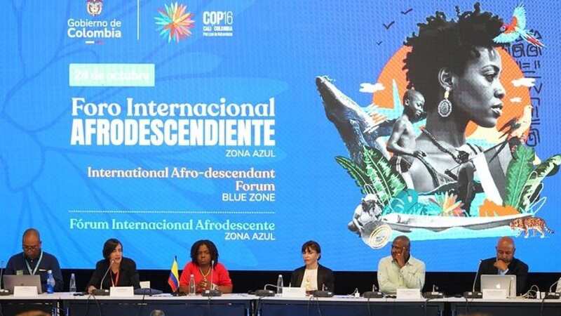 Por primera vez los pueblos afrodescendientes tienen un espacio oficial en la COP16: exigen más participación.