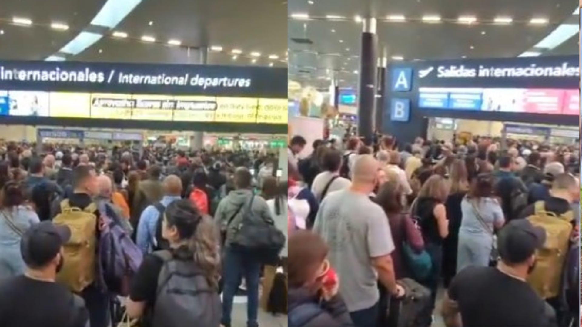 Salidas internacionales del aeropuerto El Dorado