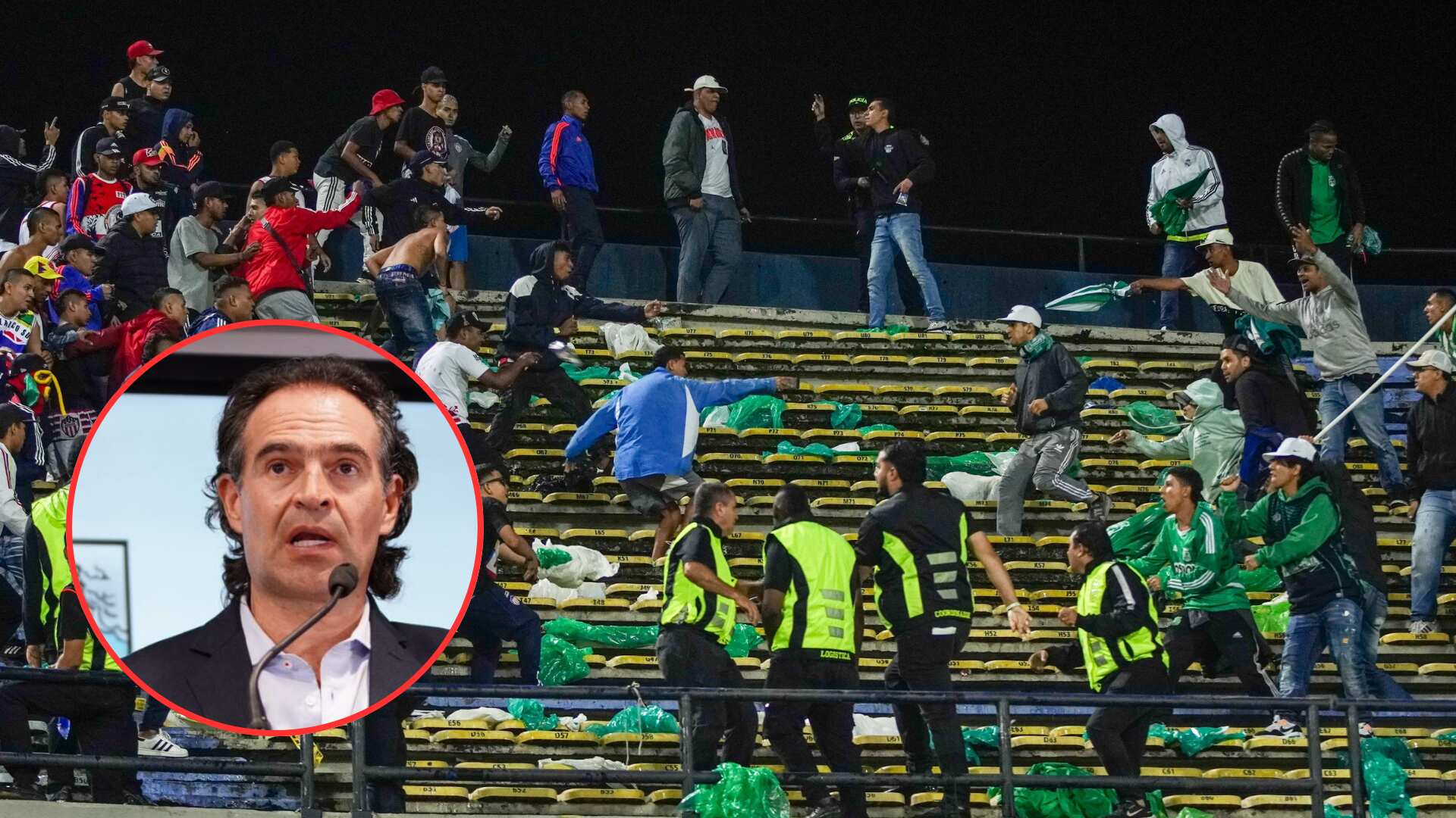 Habló federico Gutiérrez de los desmanes en el estadio