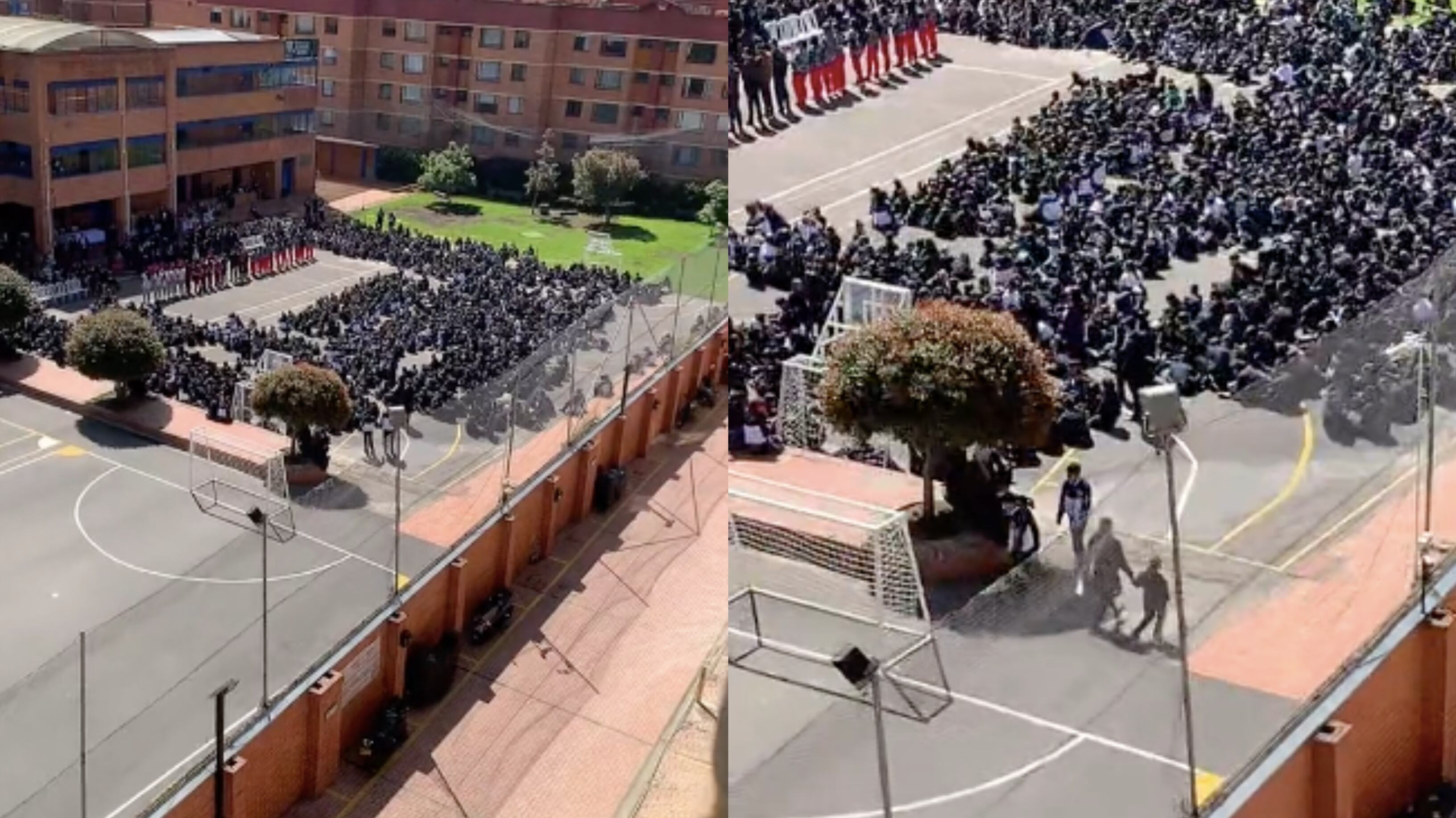 Colegio en Bogotá viral en TikTok