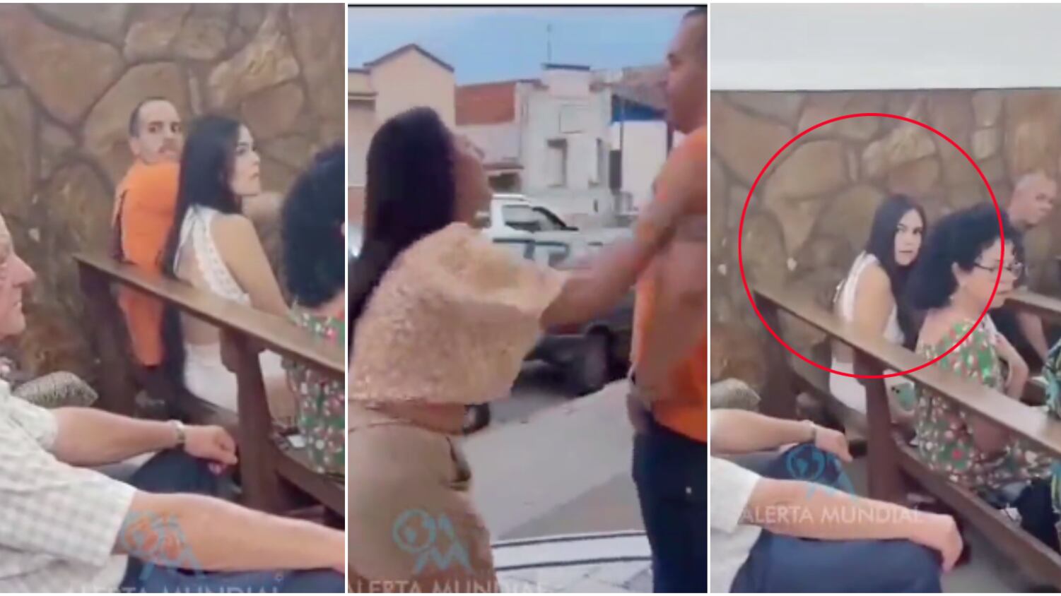 Video viral de infieles en una iglesia de Brasil