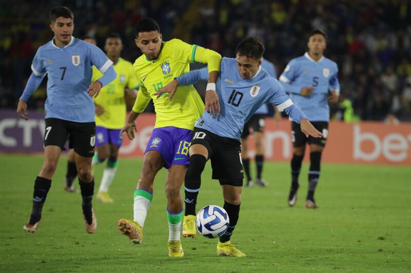 Brasil VS Uruguay por la final del Sudamericano Sub 20 en Bogotá