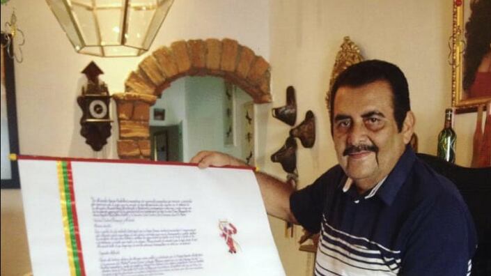 Eduardo José Pión, calígrafo del Carnaval de Barranquilla