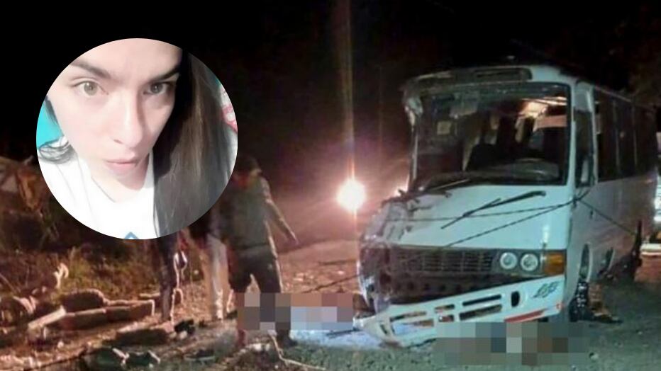 Colombiana sobrevivió a accidente de bus en Panamá