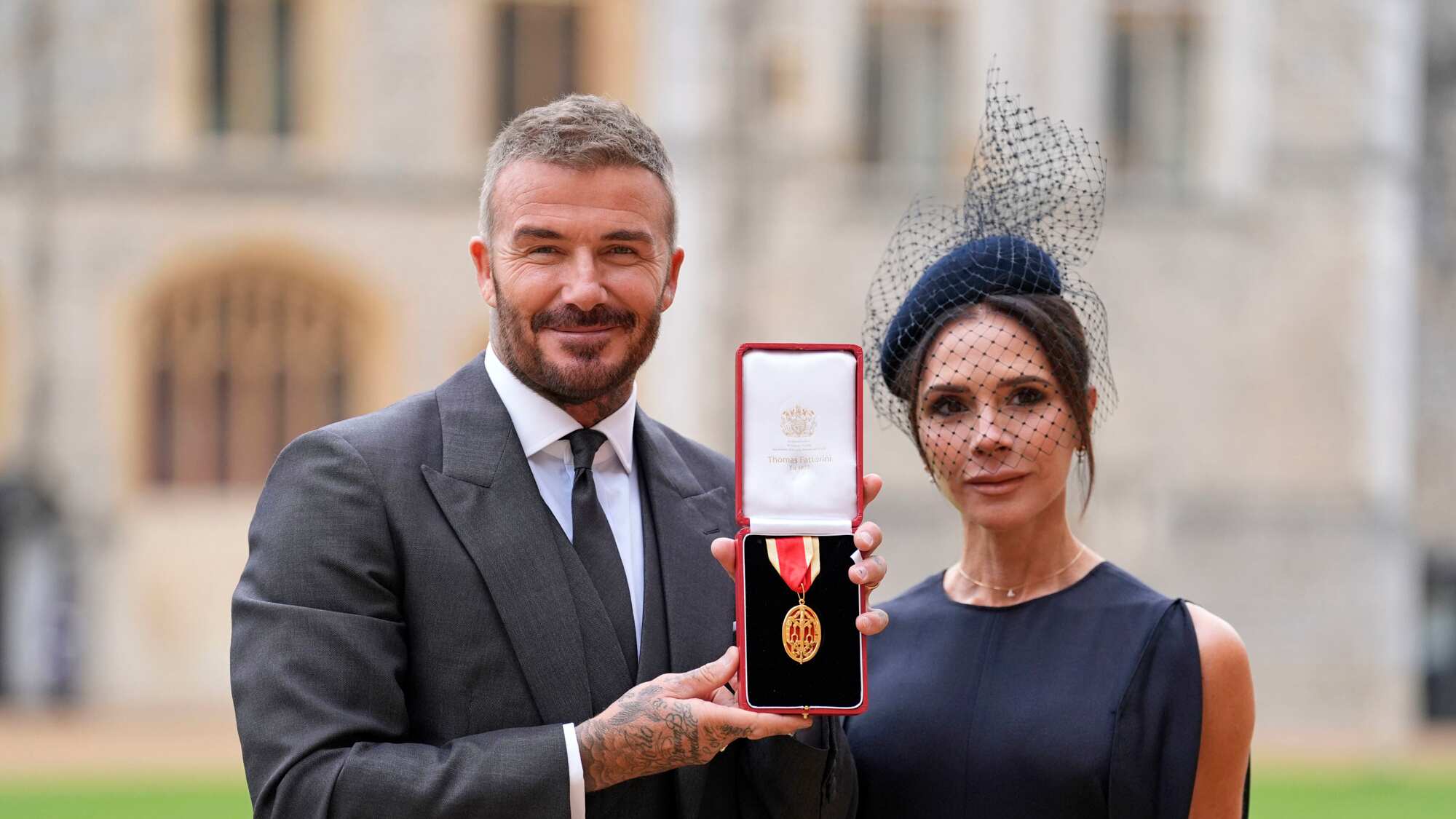 David Beckham: el rey Carlos III lo nombra caballero