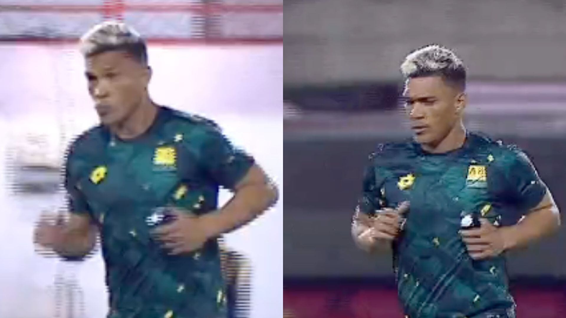 Teófilo Gutiérrez ingresó al minuto 61 del duelo entre Águilas Doradas y Atlético Bucaramanga.