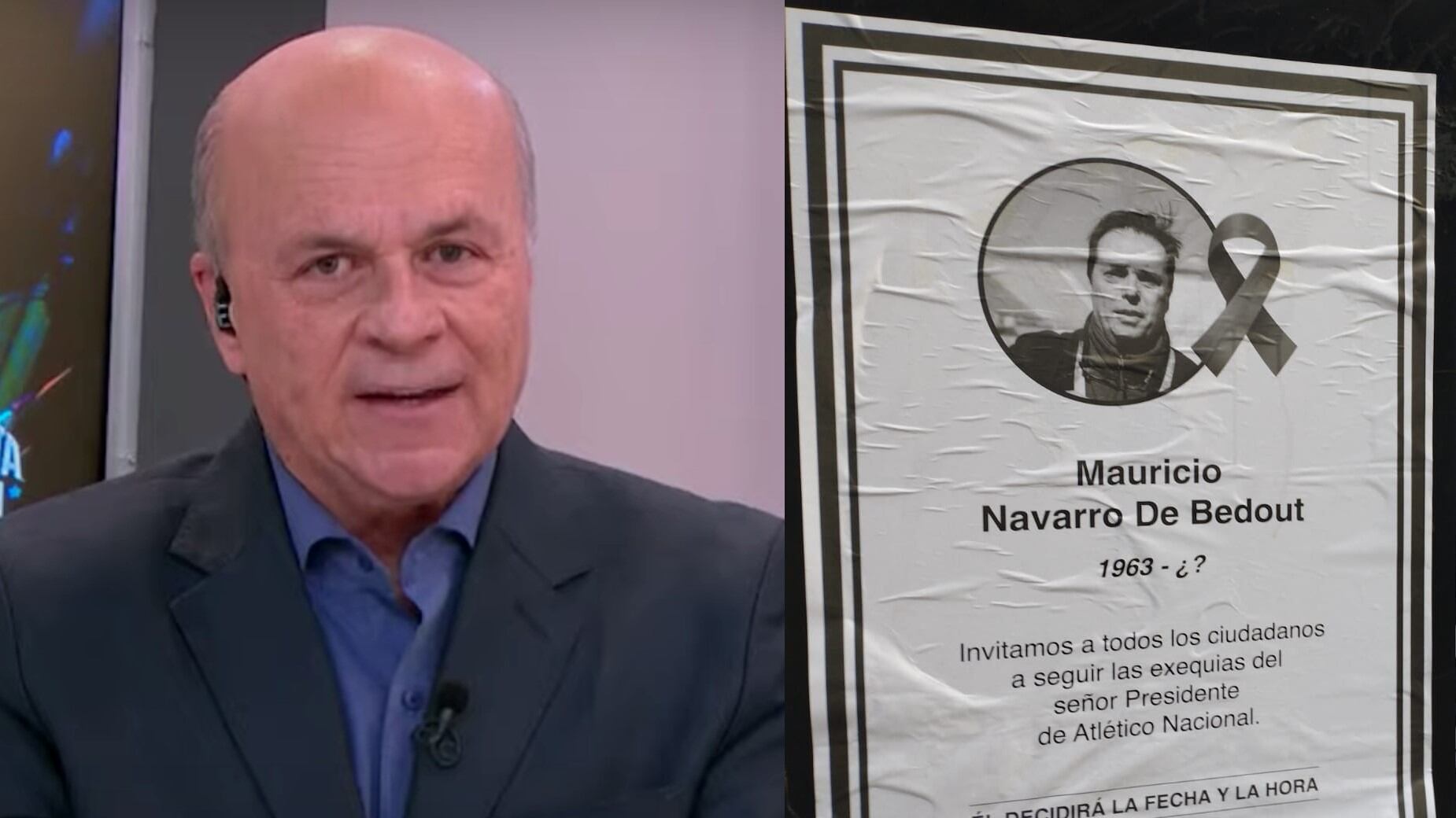 Carlos Antonio Vélez contra las amenazas de muerte a directivos de Atlético Nacional