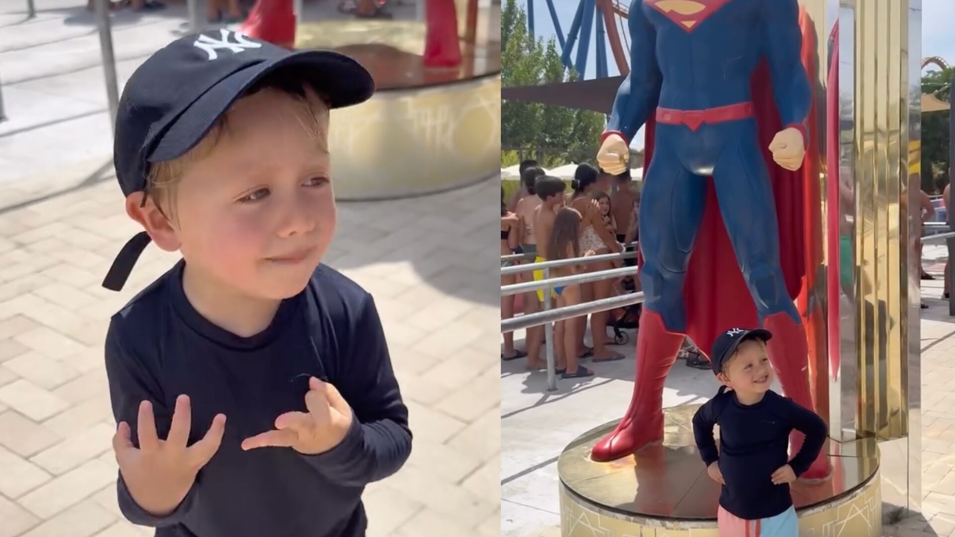 Lucca, hijo de Laura Tobón y Álvaro Rodríguez