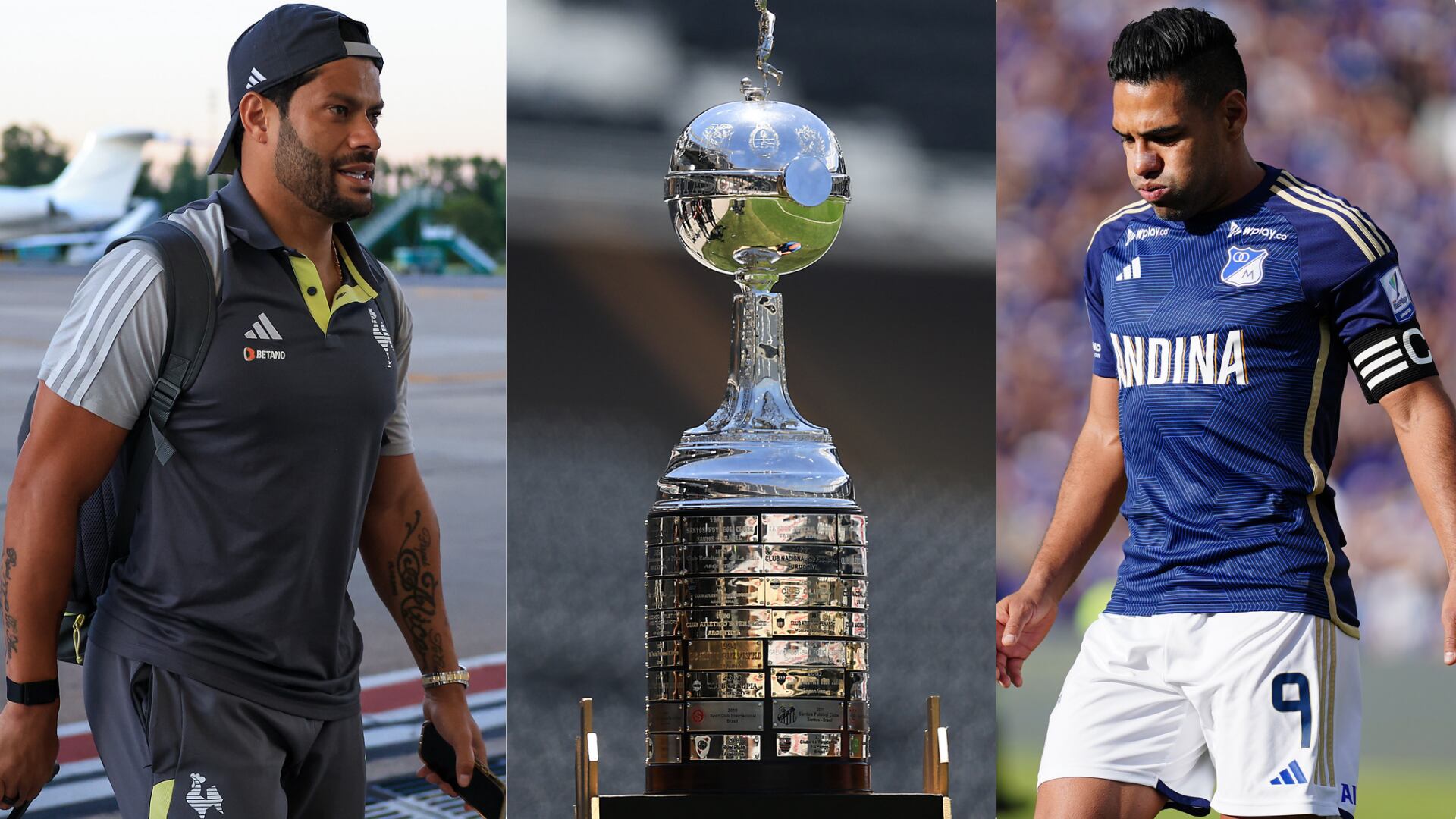 Hulk, Copa Libertadores y Radamel Falcao - Fotos: Getty