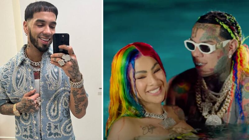 “Una rat@″: Tekashi69 se descargó contra Anuel AA por revelar el rostro de Cattleya, hija de Yailin