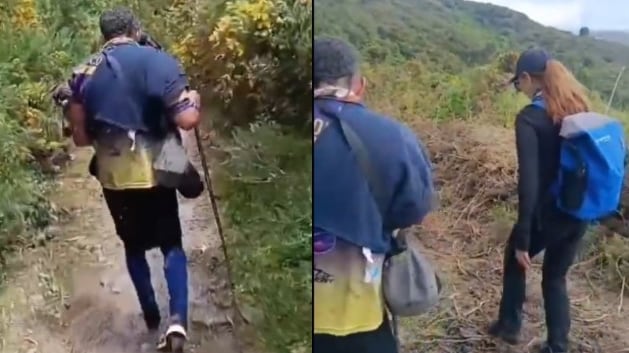 Foto videos revelan ataque contra senderistas en Bogotá: hombres armados los habrían despojado de sus pertenencias.