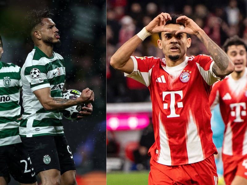 ¿Cuándo y contra quién jugarán Luis Díaz y Luis Suárez en los cuartos de final de la Champions?