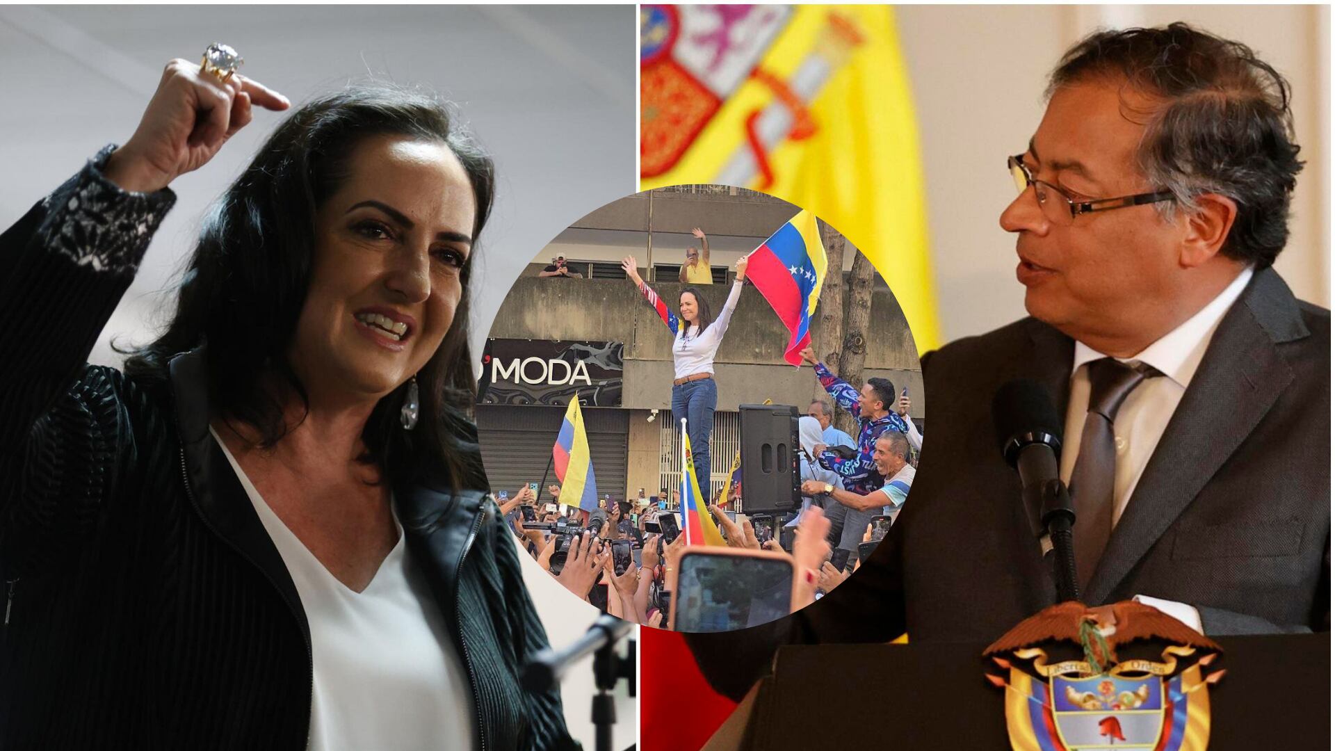 Cabal arremetió contra Petro y Maduro por detención de María Corina Machado en Venezuela