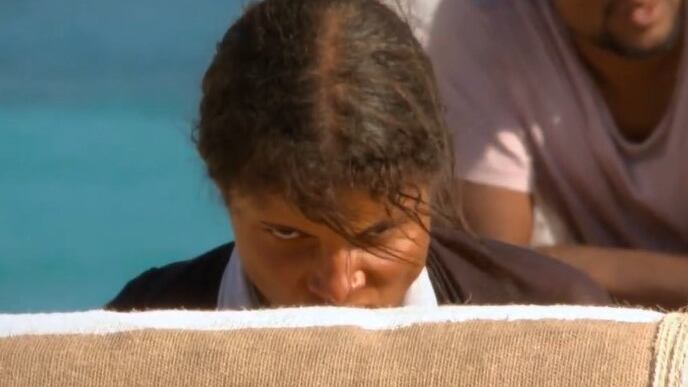 En la prueba de bienestar Tania Valencia sacó al monstruo que lleva por dentro para ganar el beneficio en ‘La Isla De Los Famosos’ y sus caras confundieron a muchos.