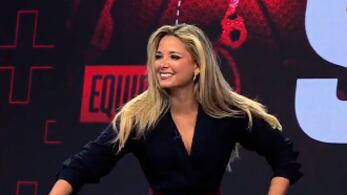 Melissa Martínez recibió algunas bromas de sus compañeros en transmisión de ESPN por la ruptura con Mier.