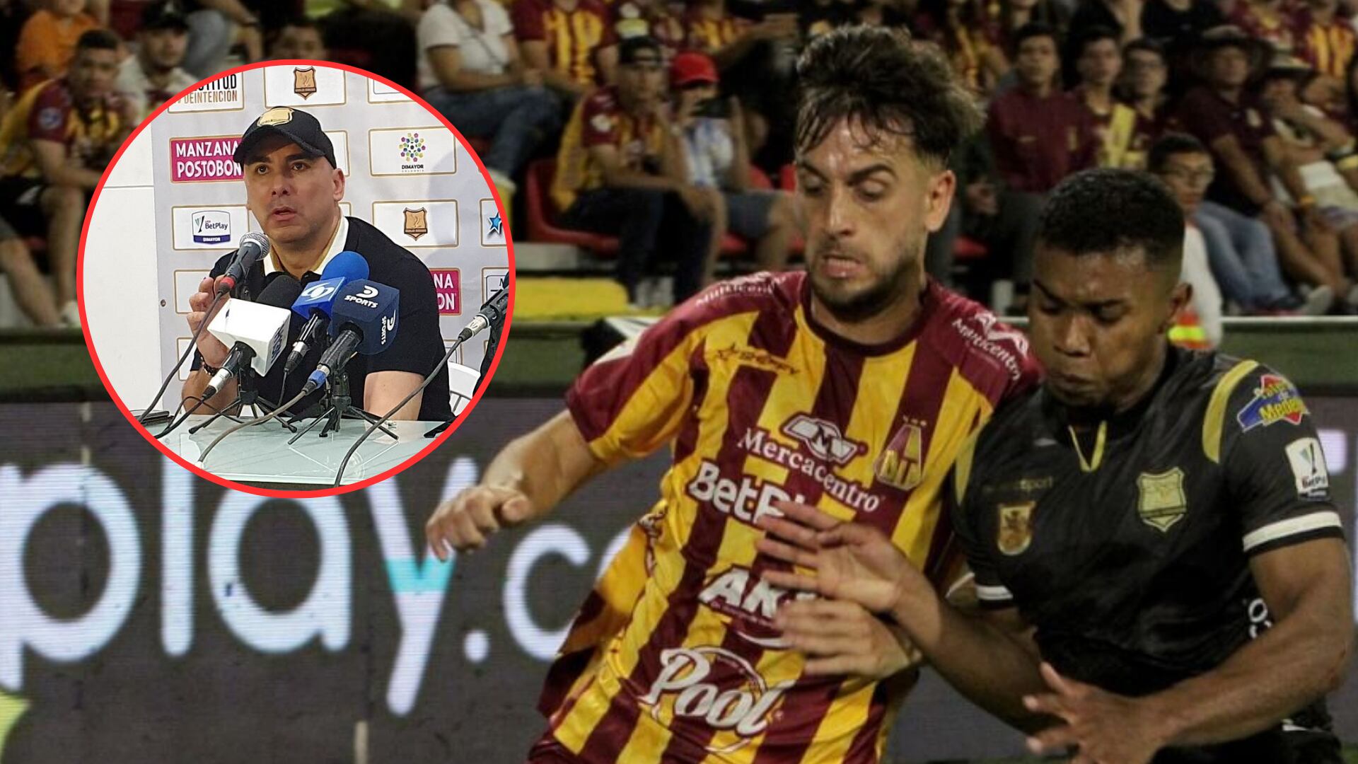 Hinchas del Tolima se indignaron por visita del dueño de Águilas Doradas a los árbitros,