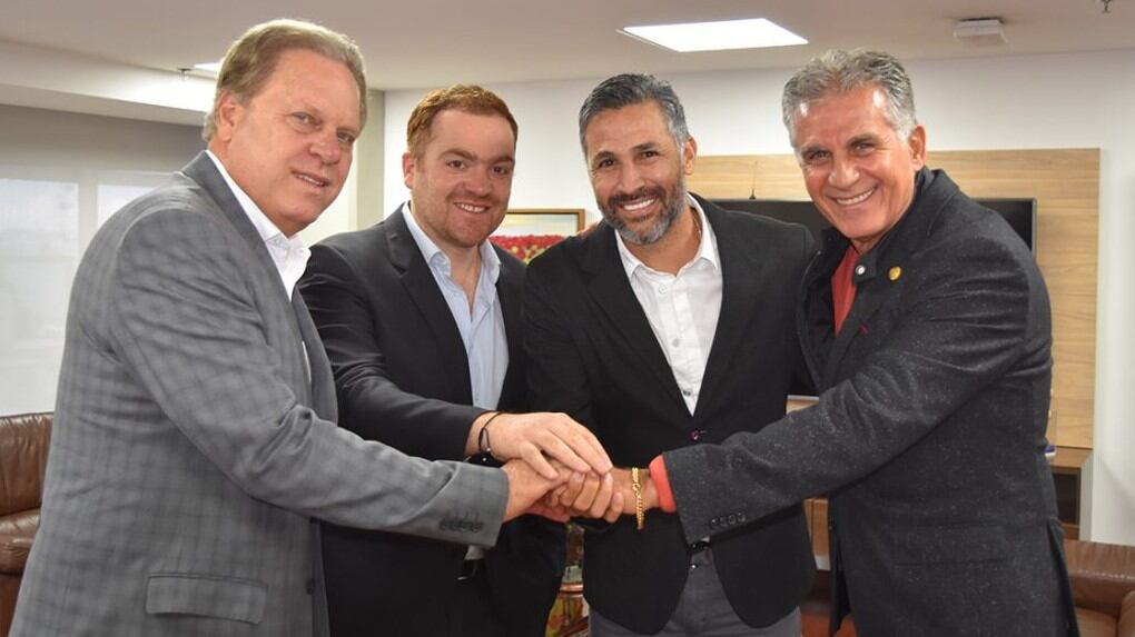 Mario Alberto Yepes y Comité Ejecutivo de la FCF