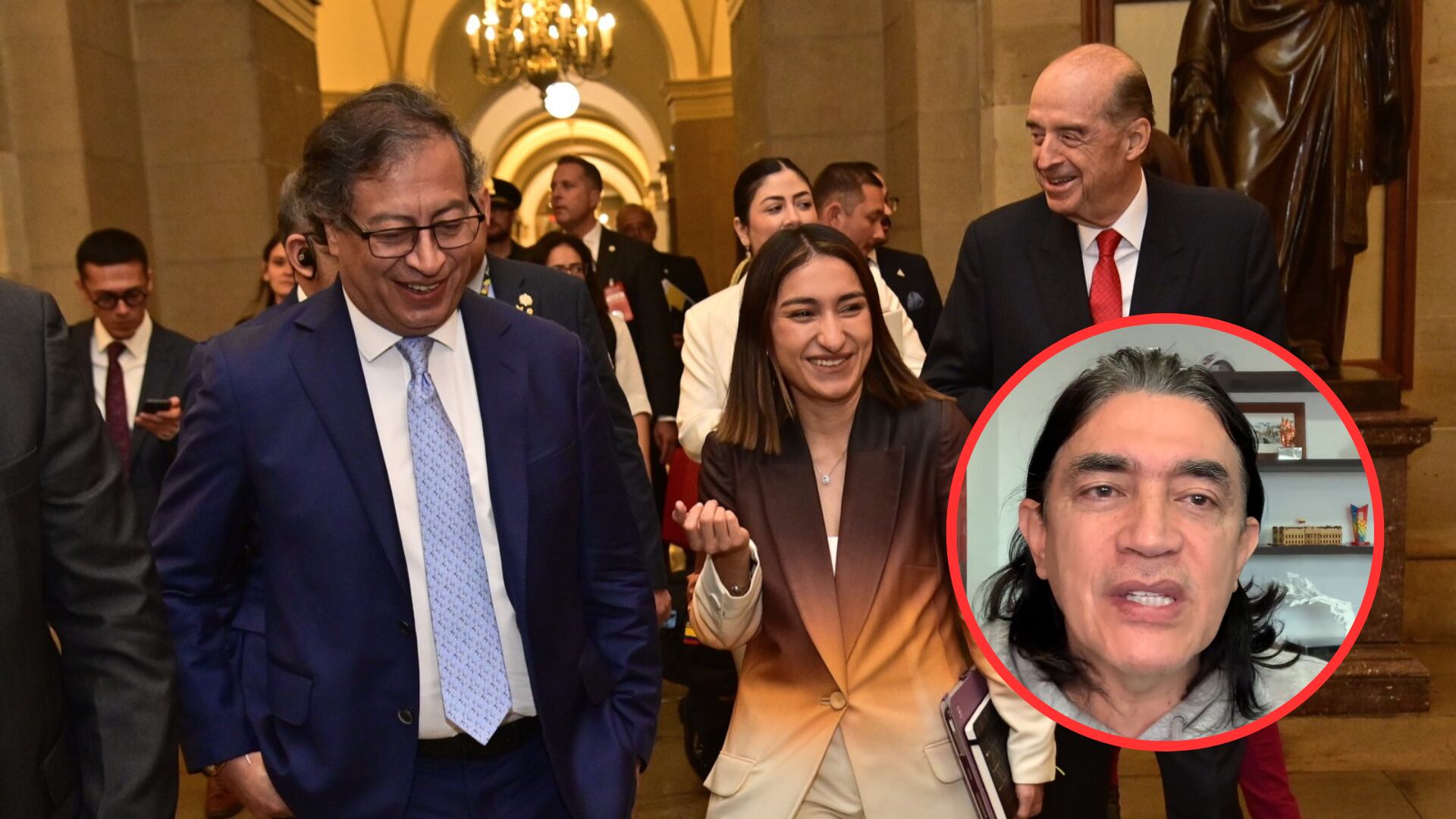 Gustavo Bolívar hizo chiste por salida de Laura Sarabia y escándalo de 'chuzadas'