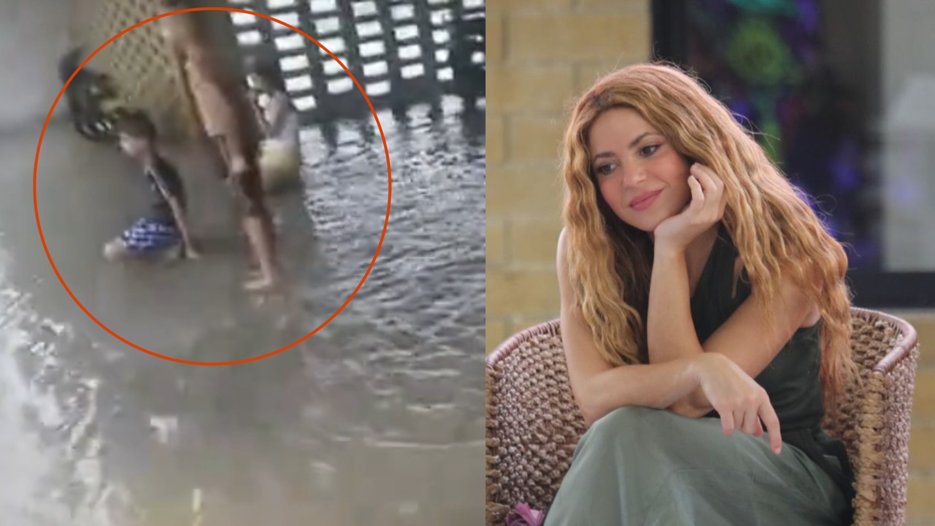 Colegio de Shakira en Barranquilla se inundó