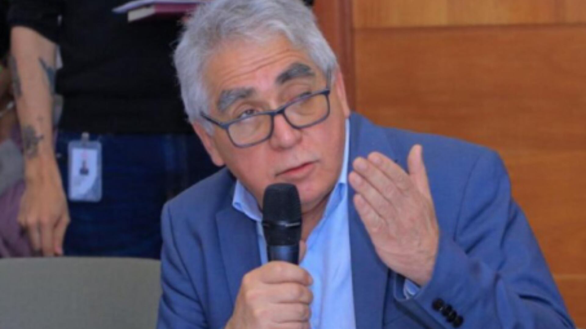 Director de la Unidad Nacional de Protección, Augusto Rodríguez Ballesteros.