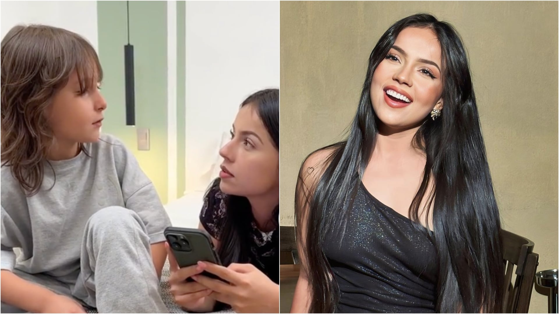 Hijo de Aida Cortés la comparó con misterioso animal e hizo fuerte advertencia: “Ni se te ocurra tocarla” (Redes sociales-- Aida Cortés)