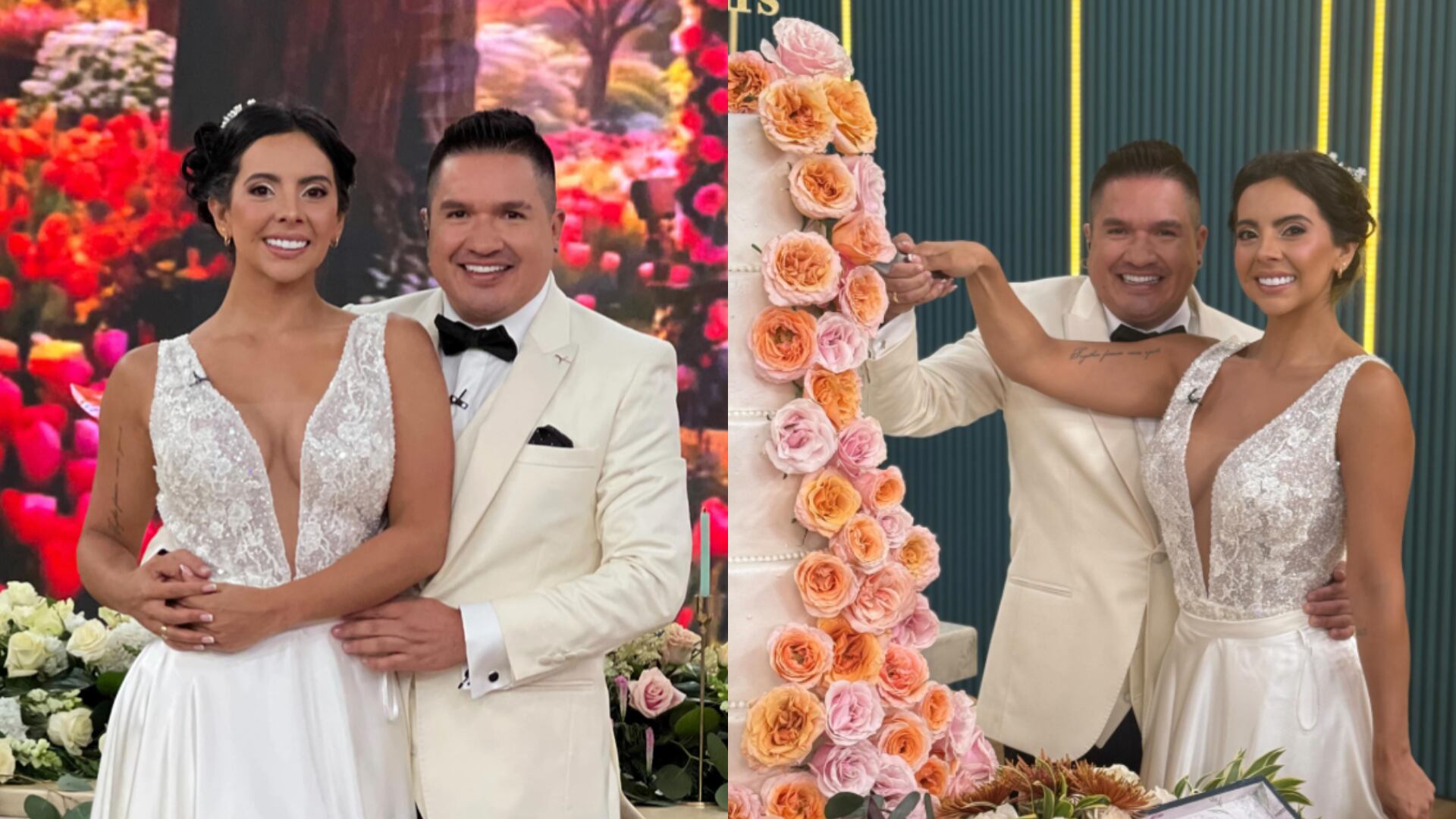 Boyacoman y su esposa Marcela Marenco