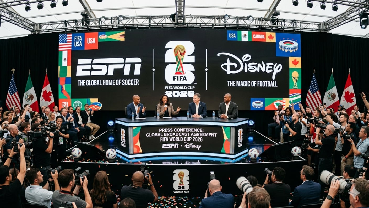 ¿Golpe al rating de Caracol y RCN? ESPN y Disney+ transmitirán el Mundial 2026 en Colombia