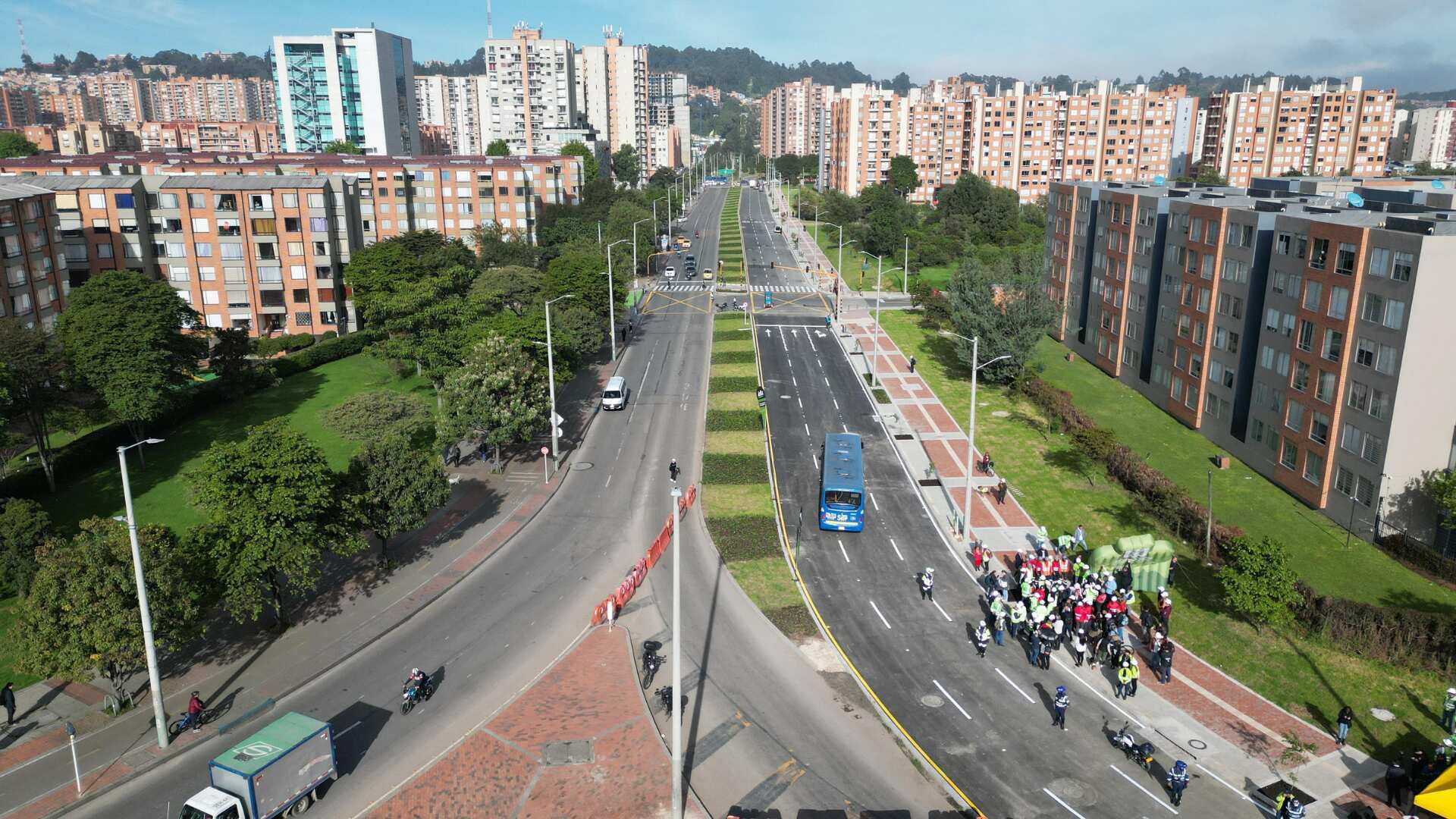 Galán entregó una parte de esta importante obra de movilidad en Bogotá