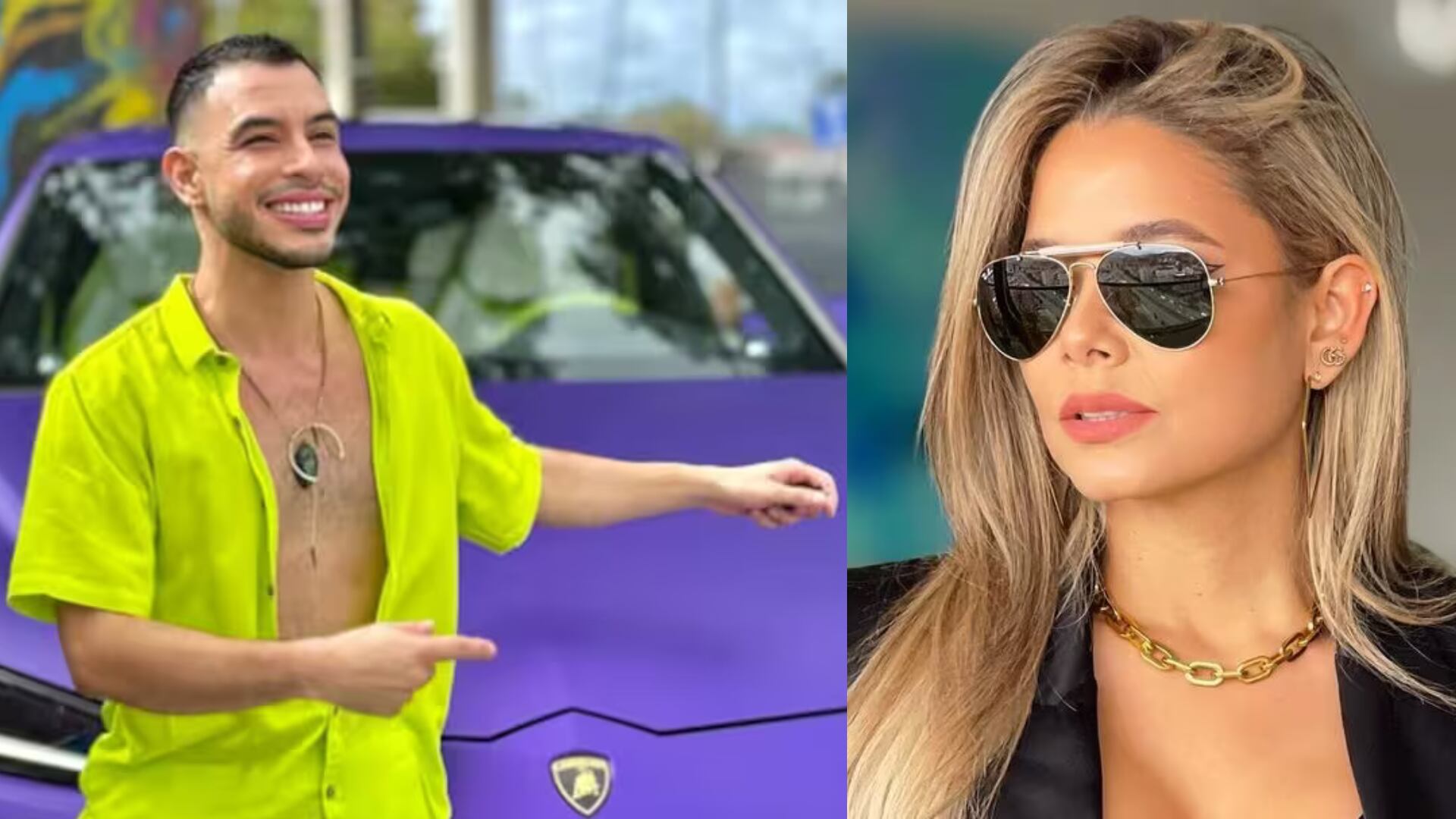Melissa Martínez de ESPN le hizo oferta a hombre que se encartó con el Lamborghini de Shakira