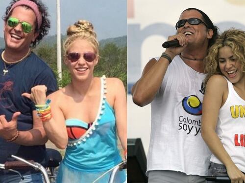 Veces en que Carlos Vives y Shakira demostraron ser los mejores amigos