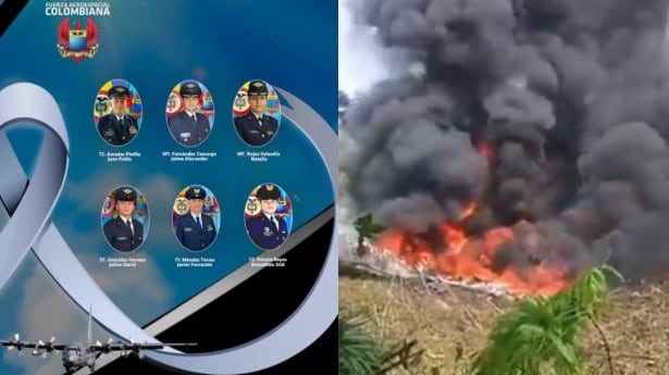 Foto FAC confirma muerte de seis tripulantes y cifra de víctimas asciende a 66.