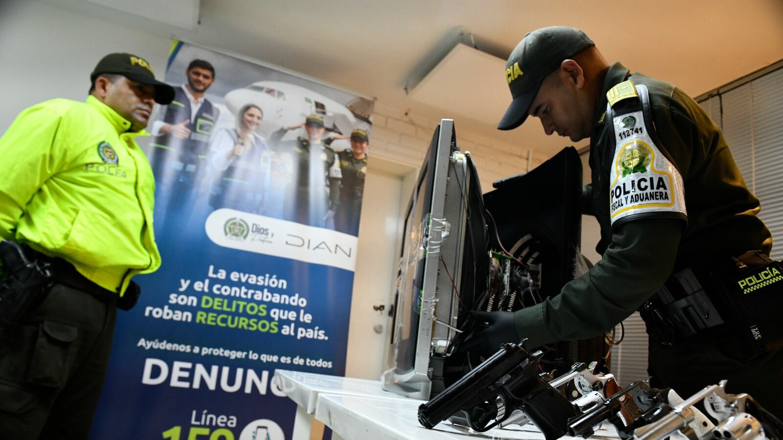 Alerta por tráfico de armas desde Medellín