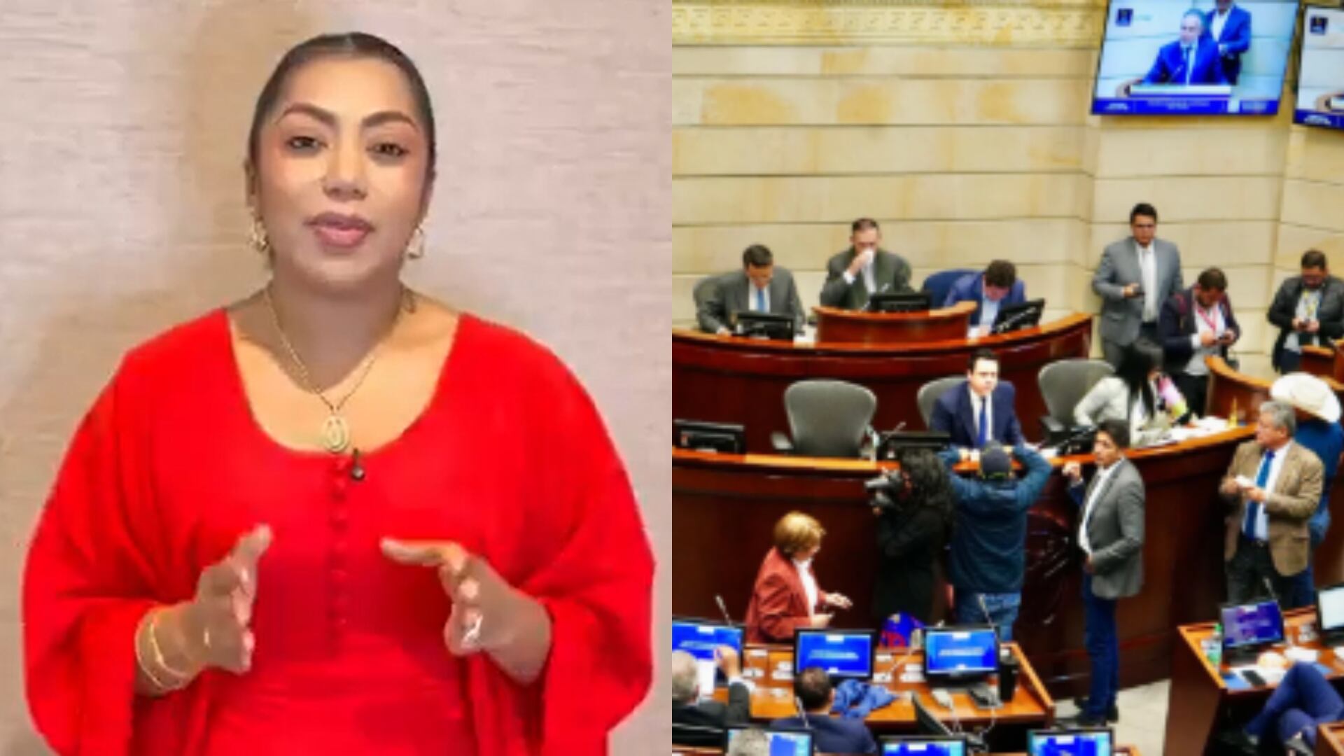 Martha Peralta explica por qué no alcanzó a votar la consulta popular.